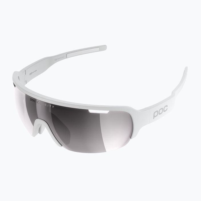 Bicycle goggles POC Do Half Blade hydrogen white/clarity road silver 5