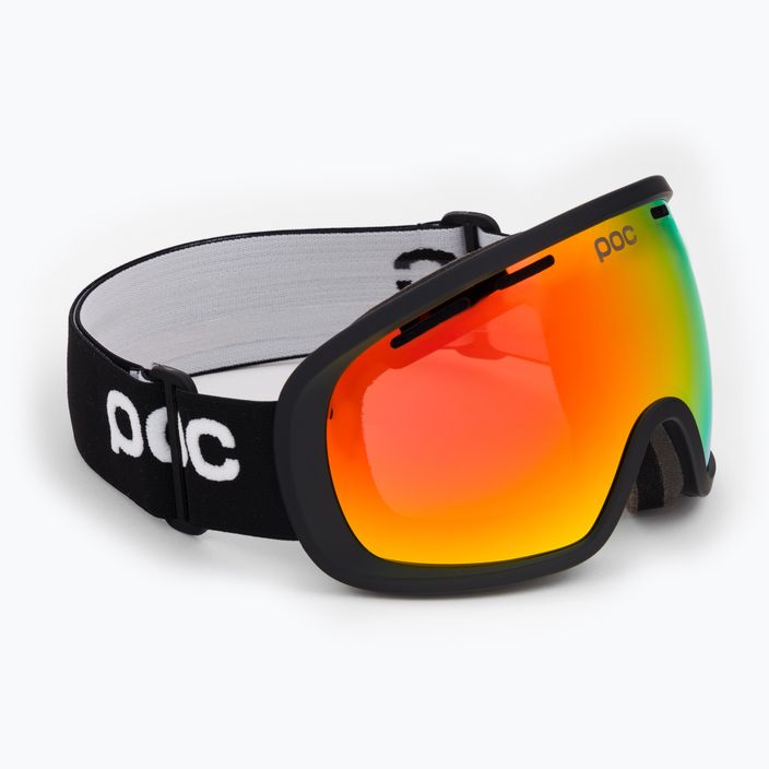 Ski goggles POC Fovea Clarity uranium black/spektris orange