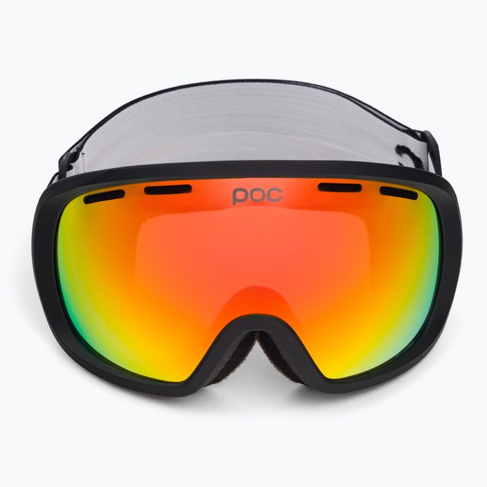 Ski goggles POC Fovea Clarity uranium black/spektris orange 2