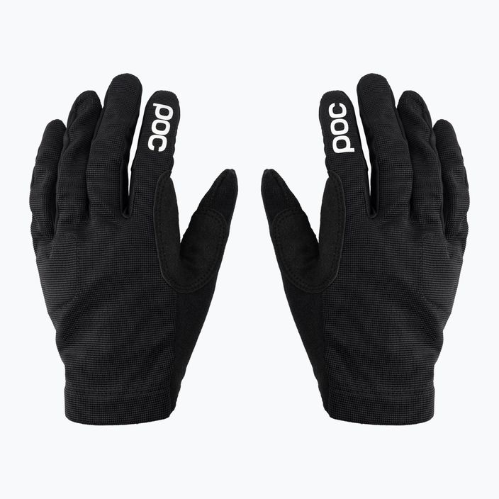 Cycling gloves POC Essential DH uranium black 3