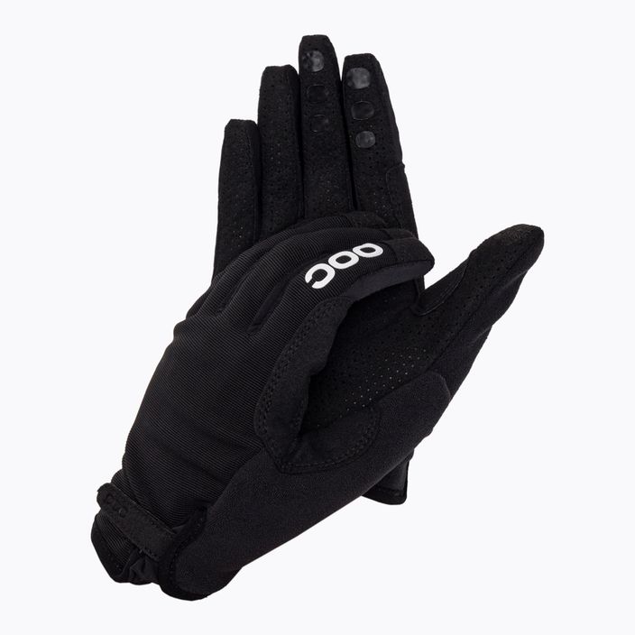 Cycling gloves POC Resistance Enduro Adj uranium black/uranium black