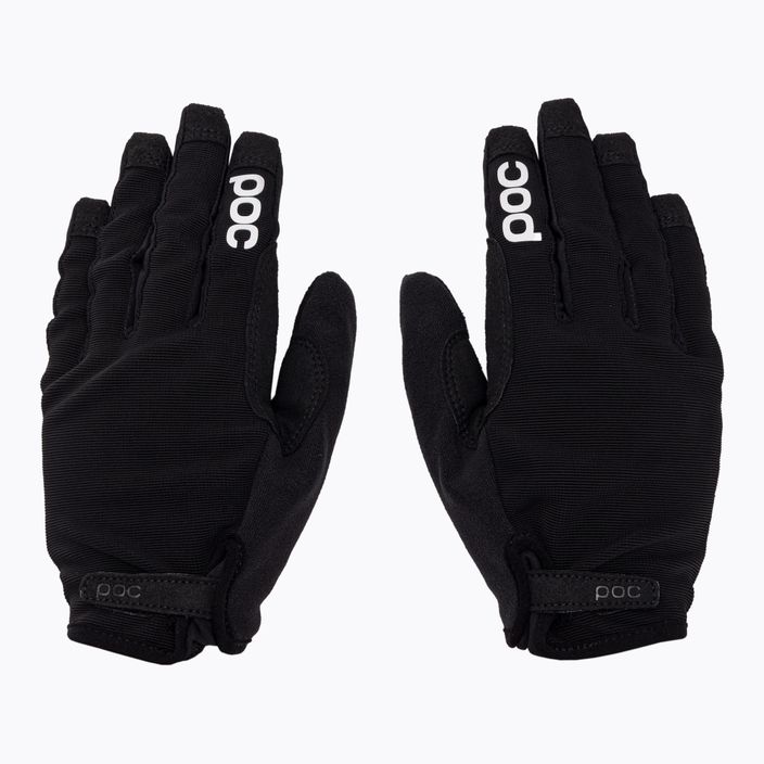 Cycling gloves POC Resistance Enduro Adj uranium black/uranium black 3