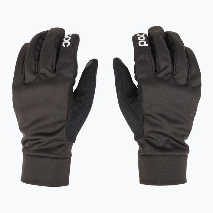 Cycling gloves POC Essential Softshell Glove uranium black 3