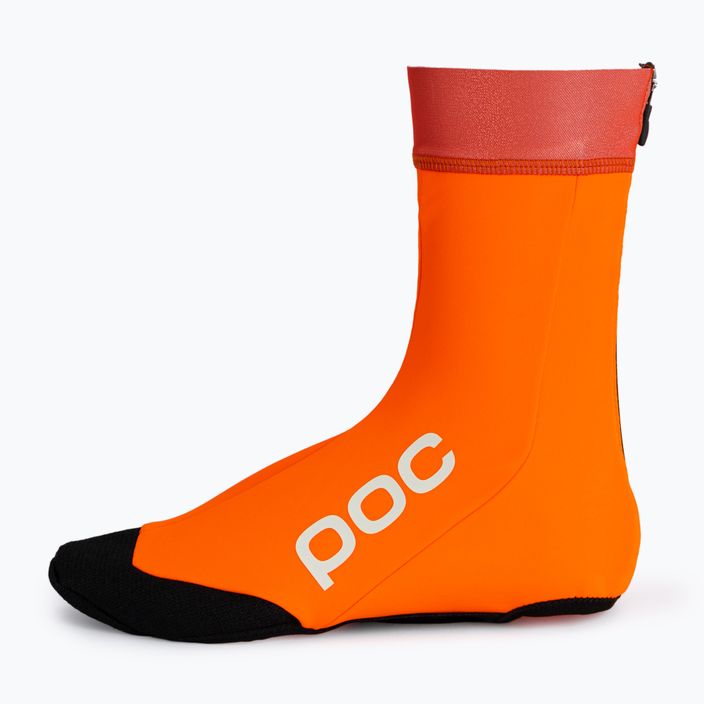 Cycling shoe protectors POC Thermal Bootie zink orange 3