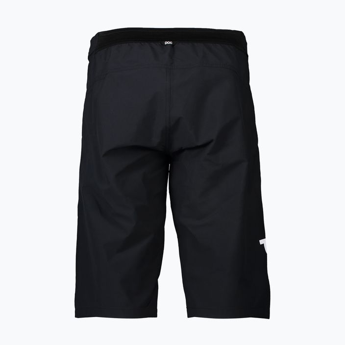 Men's cycling shorts POC Essential Enduro uranium black 6