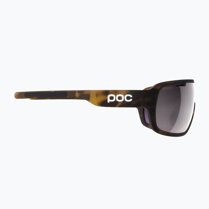 POC Do Blade tortoise brown/violet/silver mirror cycling goggles 6