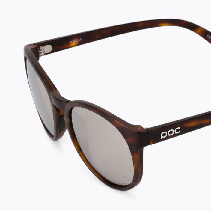 Sunglasses POC Know tortoise brown/clarity road silver 5