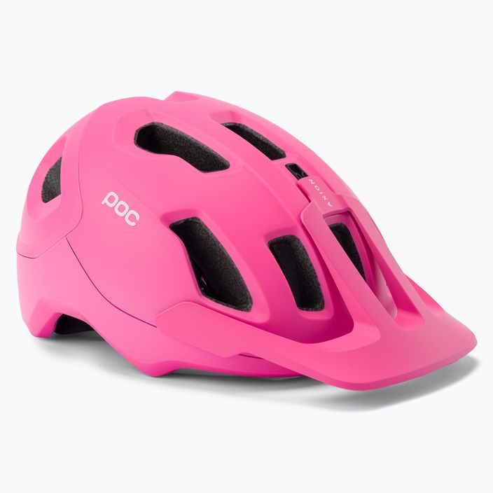 Bicycle helmet POC Axion SPIN actinium pink matt