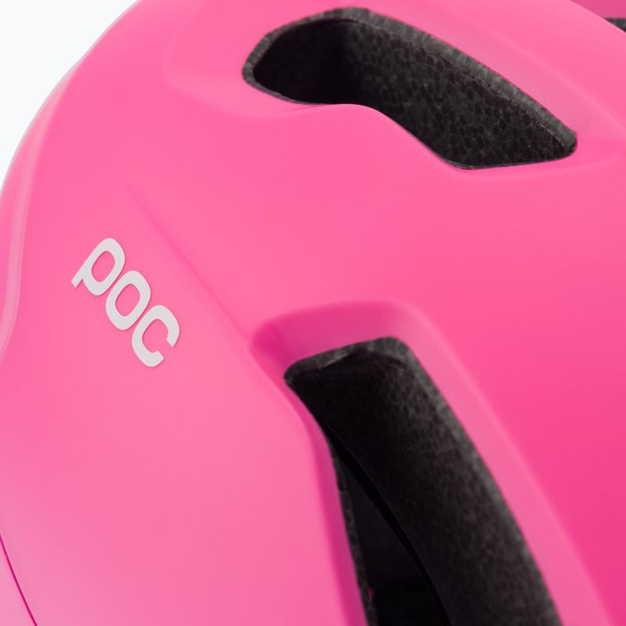 Bicycle helmet POC Axion SPIN actinium pink matt 7