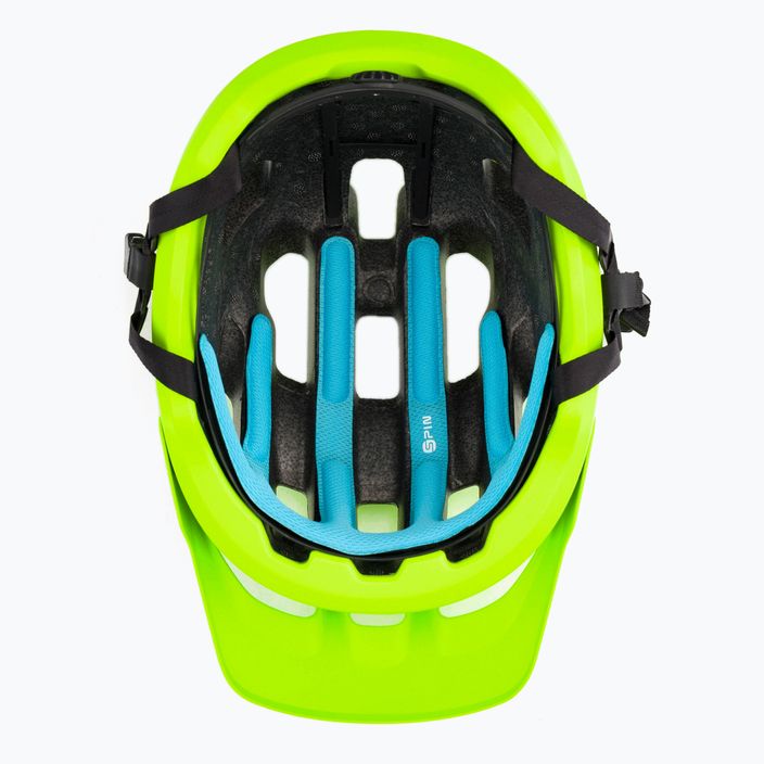 Bicycle helmet POC Axion SPIN fluorescent yellow/green matt 5