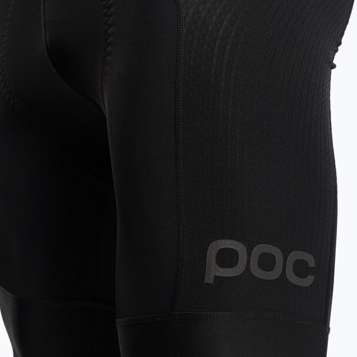 Men's cycling shorts POC Aero VPDs Bib Shorts uranium black 3