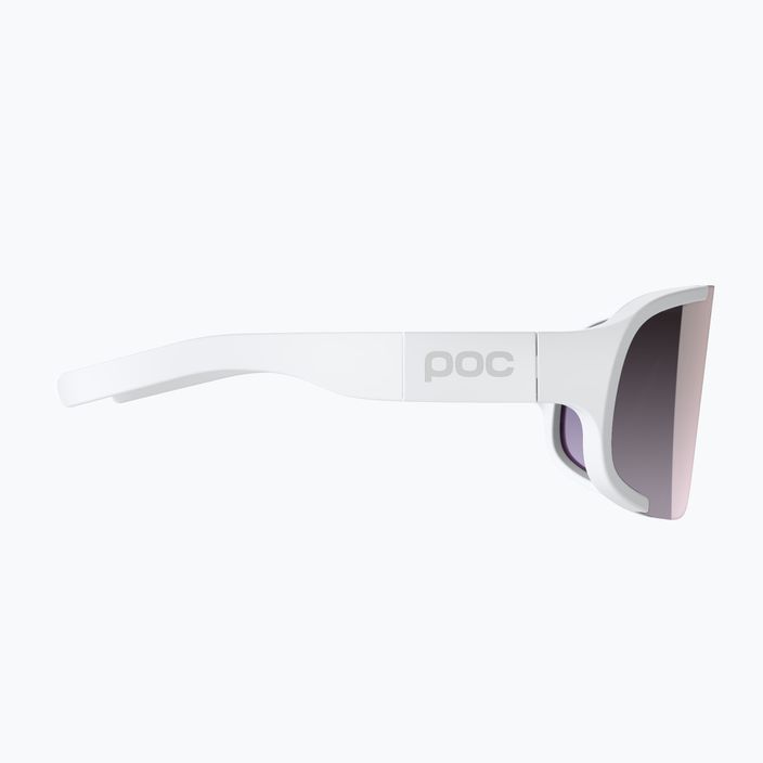 POC Aspire Mid hydrogen white/clarity road/sunny silver sunglasses 4