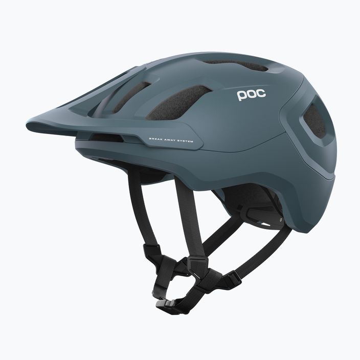 POC Axion calcite blue matt bike helmet 3