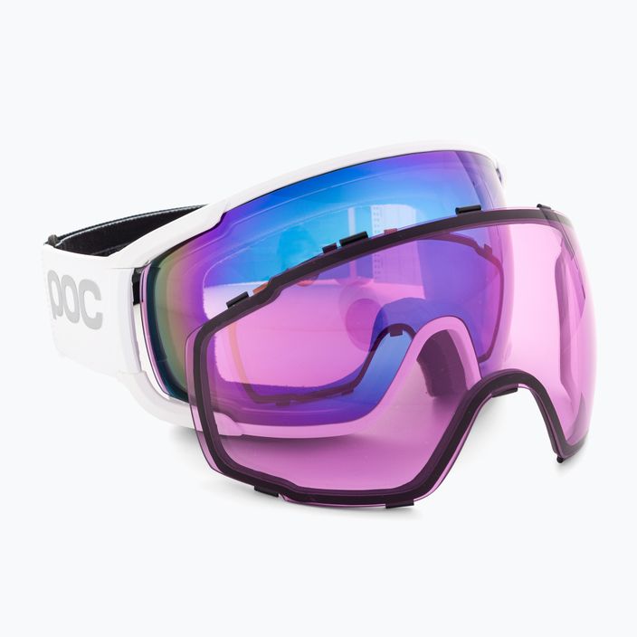 Ski goggles POC Zonula Race Marco Odermatt Ed. hydrogen white/black/partly blue