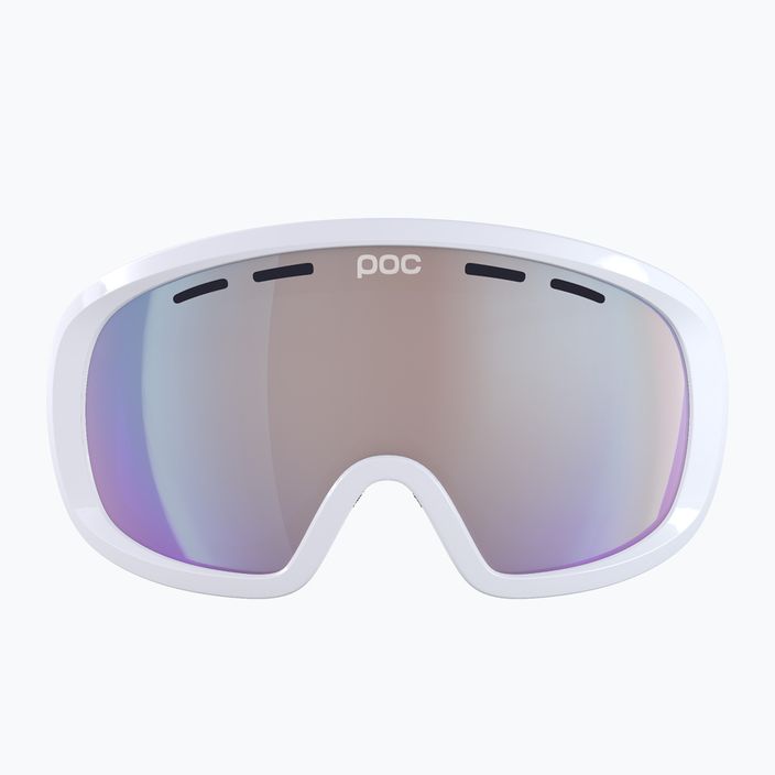 Ski goggles POC Fovea Mid Photochromic uranium white/light pink/sky blue 2