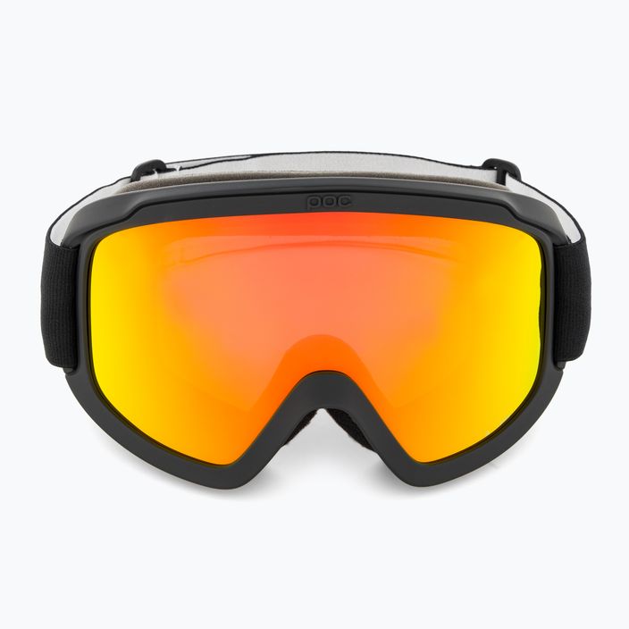 Ski goggles POC Opsin uranium black/partly sunny orange 2
