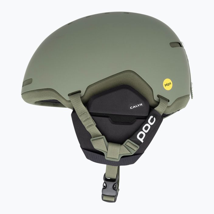 Ski helmet POC Calyx epidote green matt 8