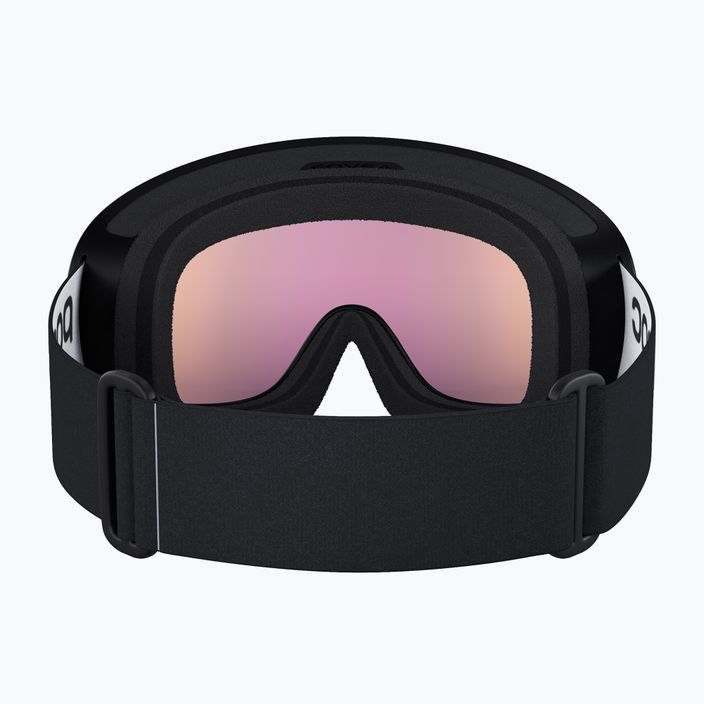 Ski goggles POC Fovea uranium black/partly sunny orange 2