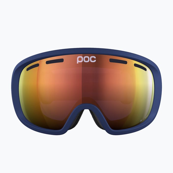 Ski goggles POC Fovea lead blue/partly sunny orange 6