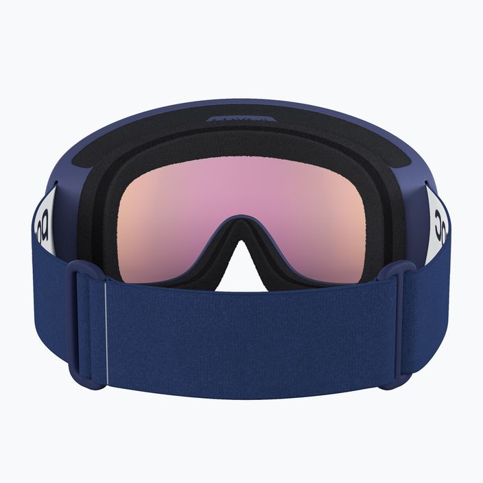 Ski goggles POC Fovea lead blue/partly sunny orange 8