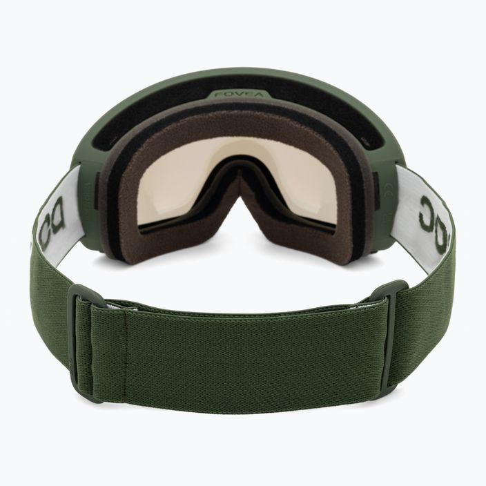 Ski goggles POC Fovea epidote green/partly sunny ivory 3