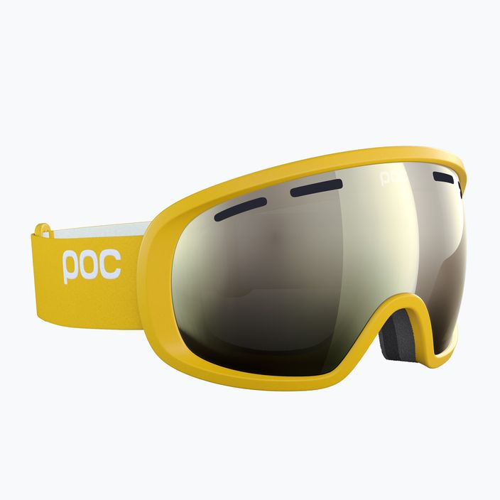 Ski goggles POC Fovea sulphite yellow/partly sunny ivory 7