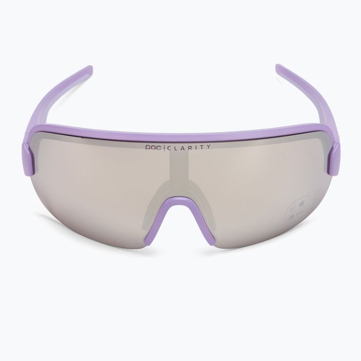 Bicycle goggles POC Aim purple quartz translucent/clarity road silver 3