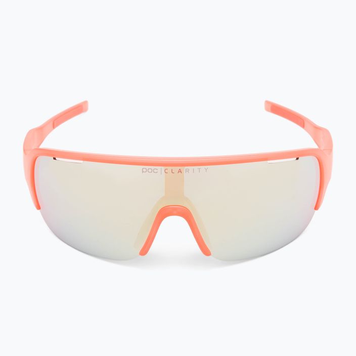 POC Do Half Blade fluorescent orange translucent cycling goggles 3