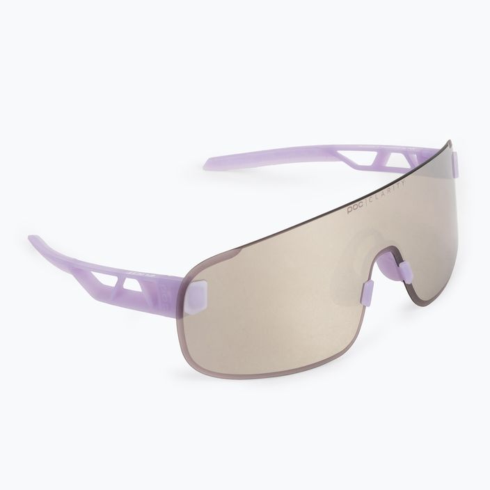 Bicycle goggles POC Elicit purple quartz translucent/clarity road silver 2
