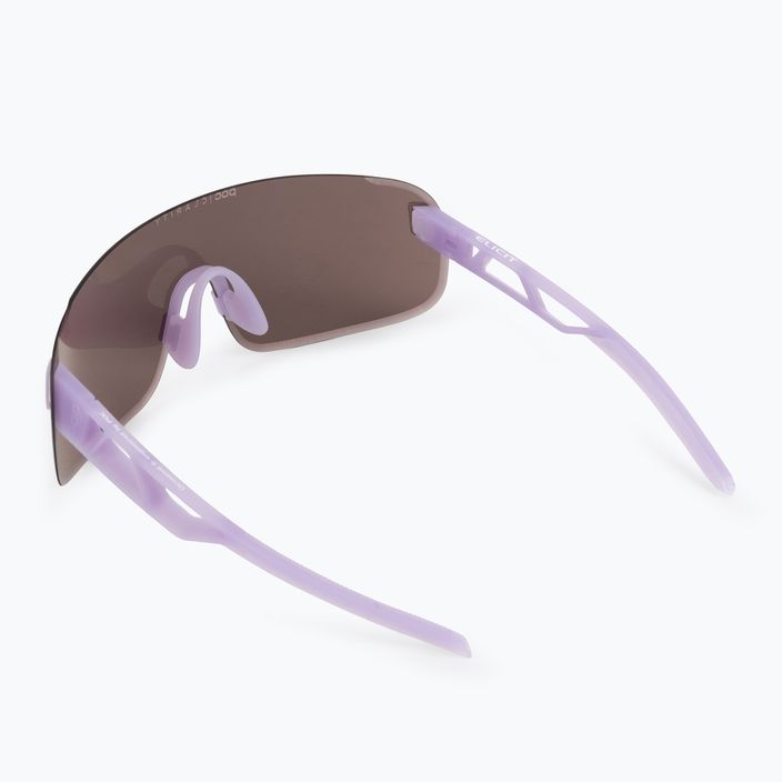 Bicycle goggles POC Elicit purple quartz translucent/clarity road silver 3