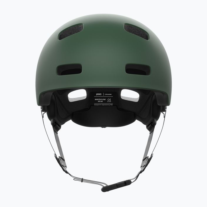 Bicycle helmet POC Crane MIPS epidote green matt 10