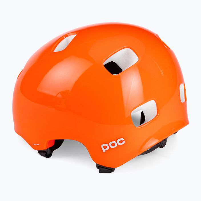 Bicycle helmet POC Crane MIPS fluorescent orange 4