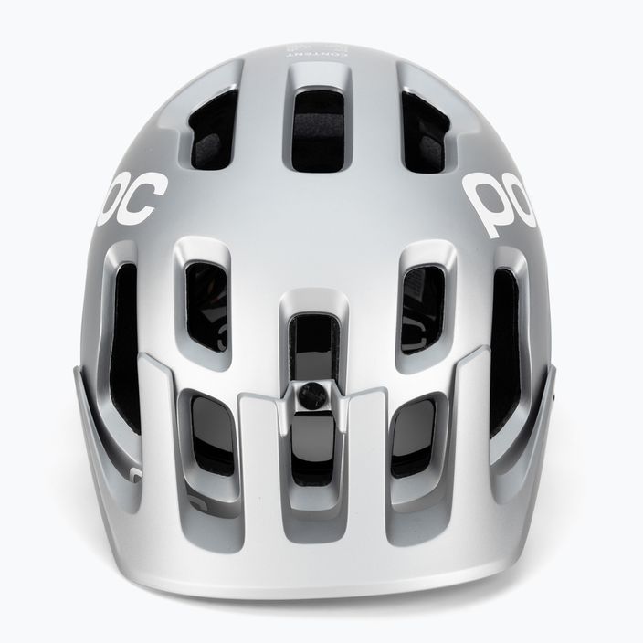 Bicycle helmet POC Tectal argentite silver matt 2