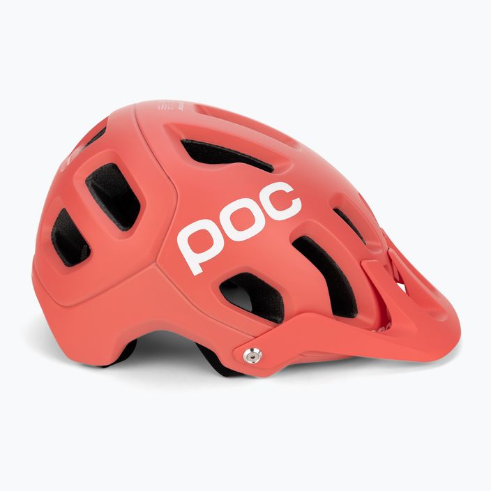 Bicycle helmet POC Tectal ammolite coral matt 3