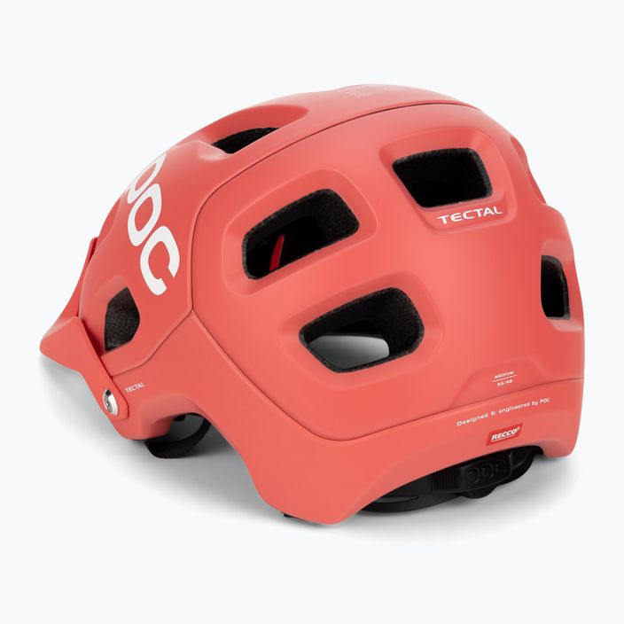 Bicycle helmet POC Tectal ammolite coral matt 4