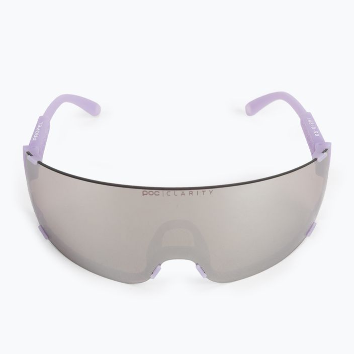 Bicycle goggles POC Propel purple quartz translucent/clarity road silver 4