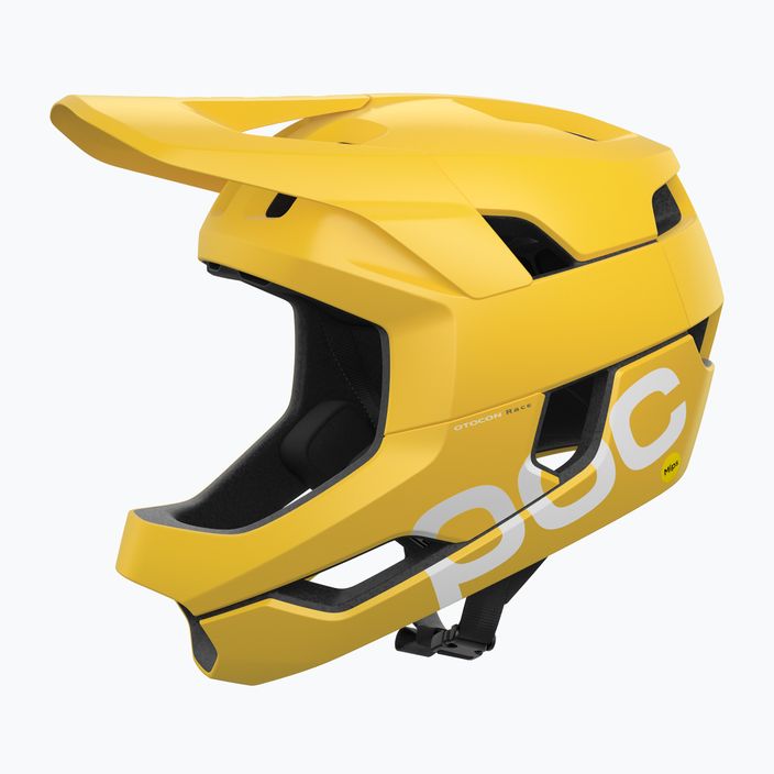 Bicycle helmet POC Otocon Race MIPS aventurine yellow matt 8