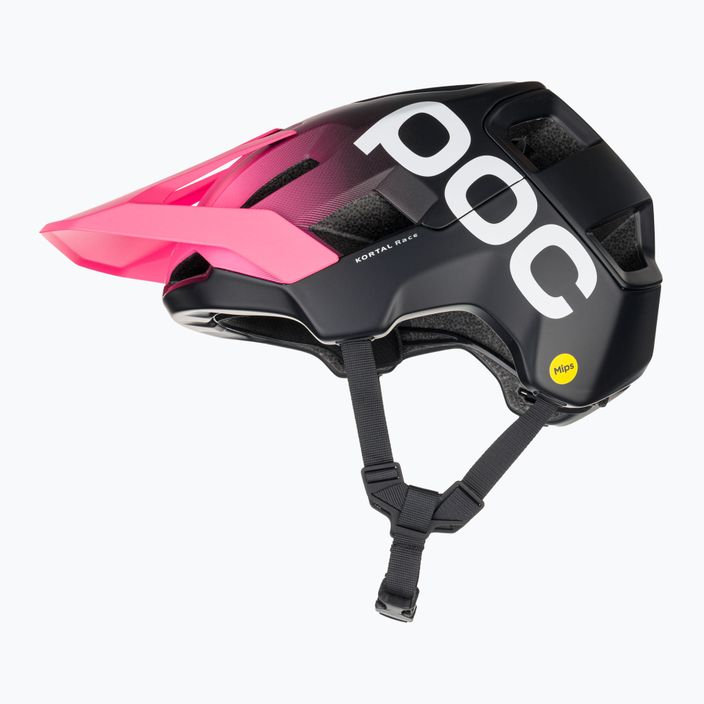 POC Kortal Race MIPS fluorescent pink/uranium black matt bike helmet 5