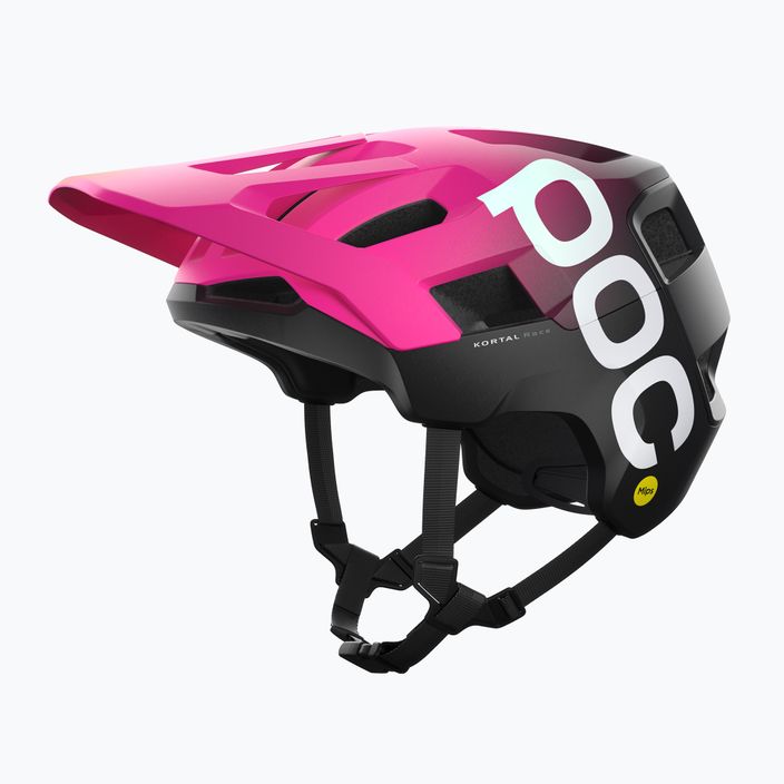 POC Kortal Race MIPS fluorescent pink/uranium black matt bike helmet 8