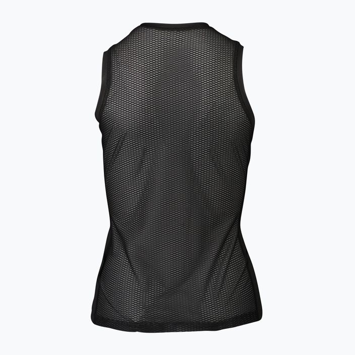 Women's cycling sweatshirt POC Essential Layer Vest uranium black 2