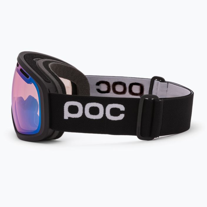 Ski goggles POC Fovea Clarity Photochromic uranium black/clarity photo light pink/sky blue 4