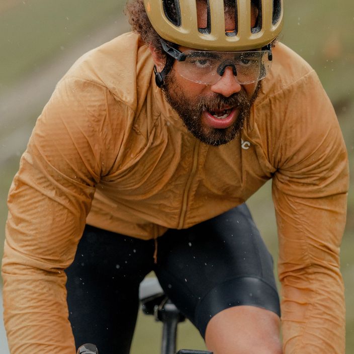 Men's cycling jacket POC Pro Thermal aragonite brown 8
