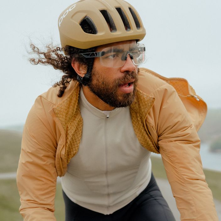 Men's cycling jacket POC Pro Thermal aragonite brown 9