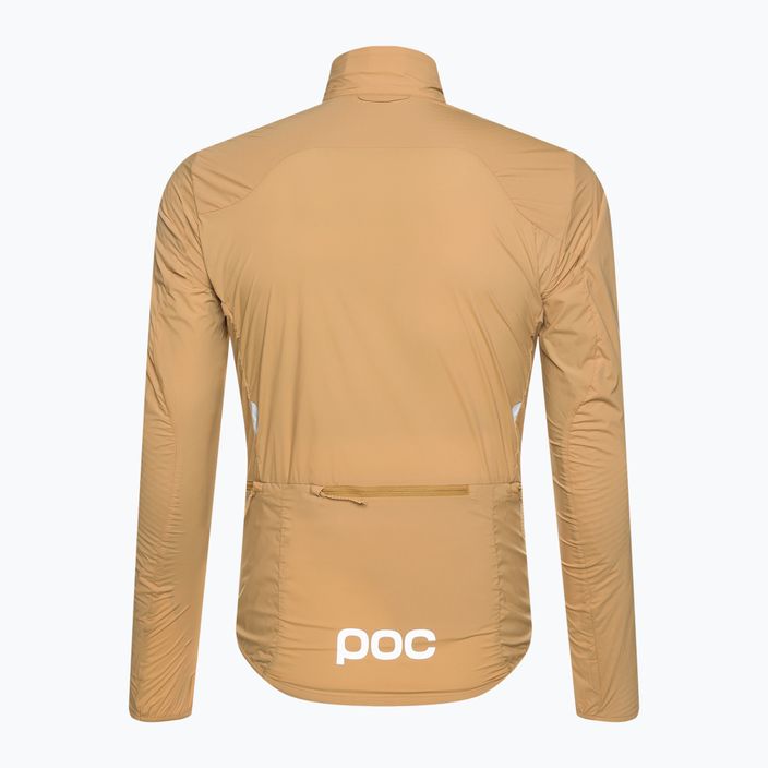 Men's cycling jacket POC Pro Thermal aragonite brown 2