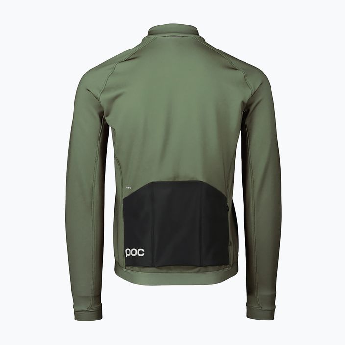 Men's cycling jacket POC Thermal epidote green 10