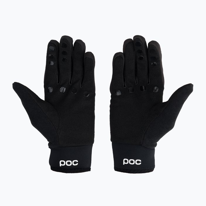 Cycling gloves POC Thermal Lite uranium black 2