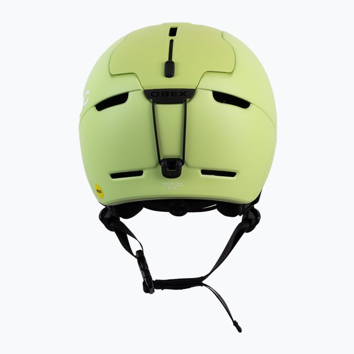 Ski helmet POC Obex MIPS lemon calcite matt 3