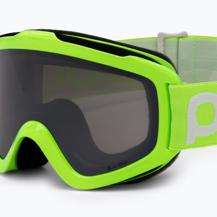 Children's ski goggles POC POCito Iris fluorescent yellow/green/clarity pocito 5