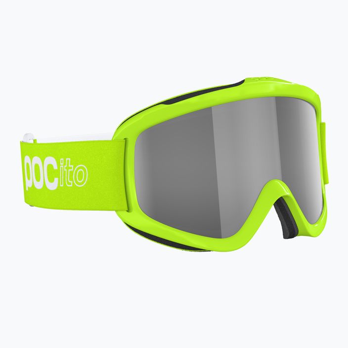 Children's ski goggles POC POCito Iris fluorescent yellow/green/clarity pocito 8