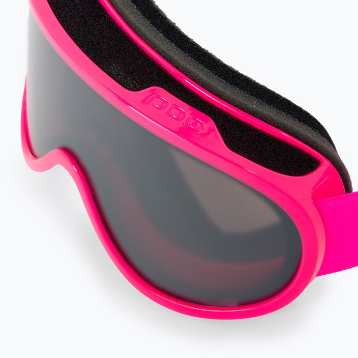 Children's ski goggles POC POCito Retina fluorescent pink/clarity pocito 5
